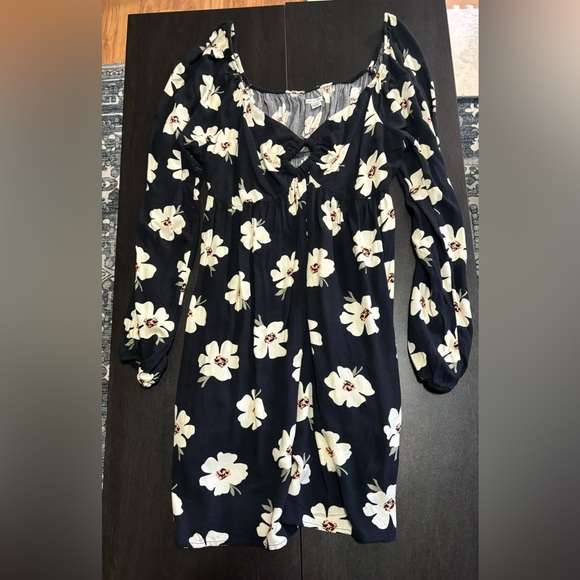 American Eagle Long Sleeve Sweetheart neckline mini dress SzXl *NWOT* - Picture 2 of 3